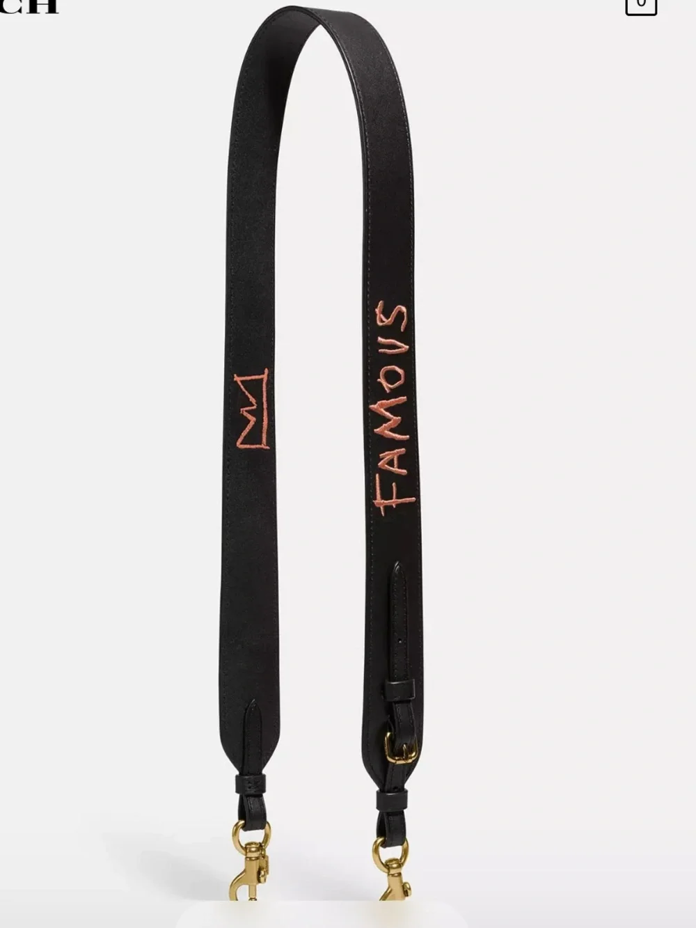 Coach X Jean-Michel Basquiat Bag Strap - Limited Edition